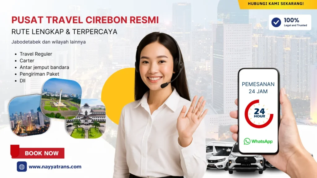 NAYYA Trans - TRAVEL CIREBON RUTE LENGKAP